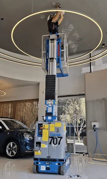 Genie GR-15 - במת אנכית של ליפטרנט
